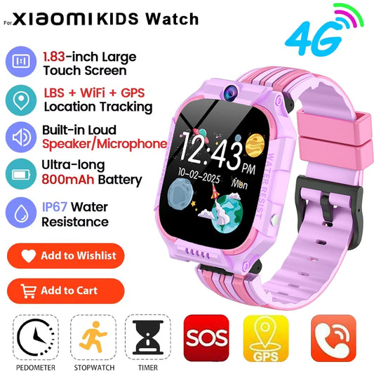 🆕 World Premiere 2025 – Smartwatch Παιδιών με 4G/5G, GPS & NFC