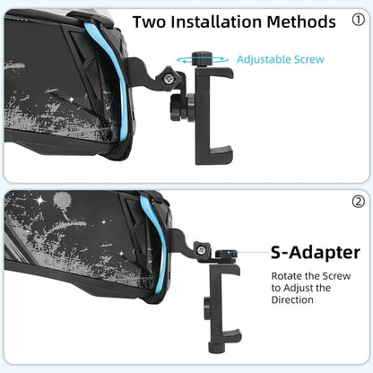 🏍️📷 Βάση Κράνους για GoPro & Smartphone – Universal Strap Mount Holder για Action Cameras & Κινητά 📱🎥