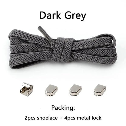 👟✨ No Tie Elastic Shoelaces – Ελαστικά Κορδόνια Χωρίς Δέσιμο για Παιδιά & Ενήλικες 🚀