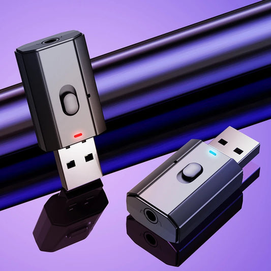 🔊 Bluetooth 5.0 Audio Adapter – Transmitter & Receiver για PC, TV & Αυτοκίνητο