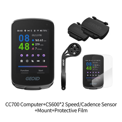 🚴📍 GEOID CC700 GPS Bike Computer – 2.8'' Color Screen με Route Navigation & WiFi
