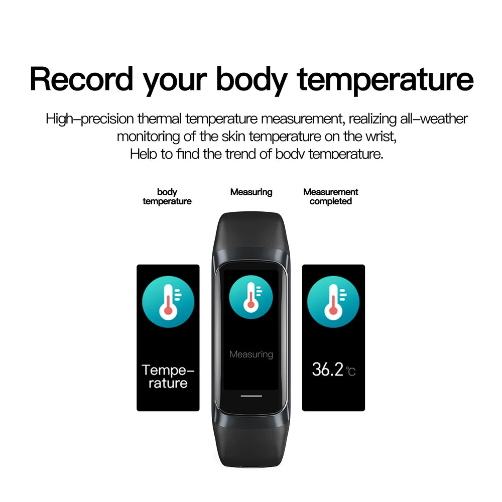 AMOLED Smart Fitness Watch με Health Monitor & Αθλητικές Λειτουργίες