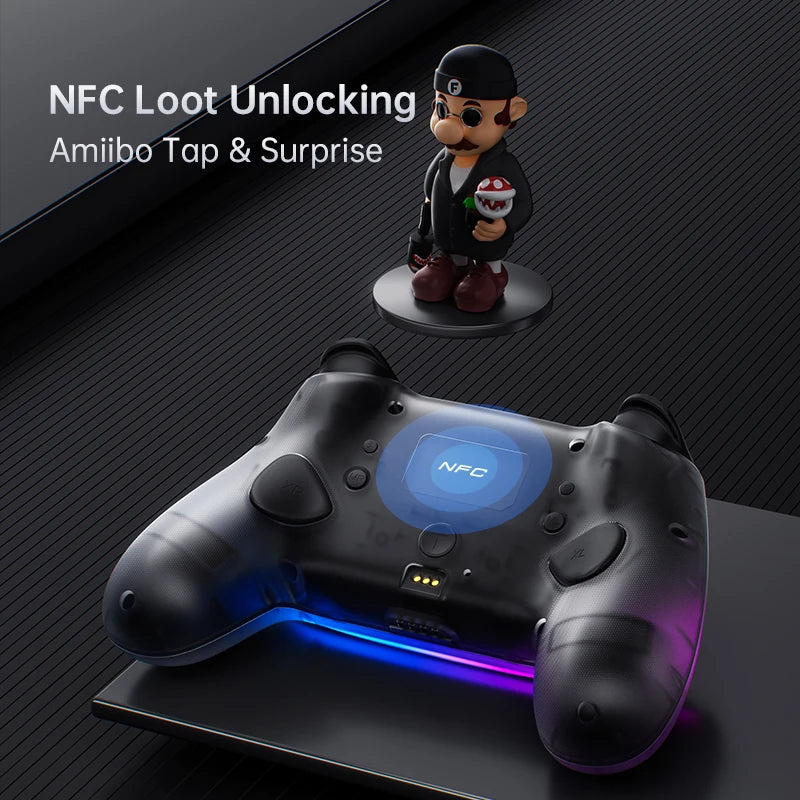 🎮 Machenike S3 Wireless Gaming Controller – Ασύρματο Gamepad με Hall Effect Joysticks | Συμβατό με Nintendo Switch, PC, Android, iOS & Steam