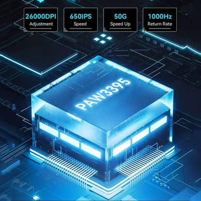 🦈⚡ Attack Shark X3 / X3 Pro – Ultra-Light Gaming Mouse με PAW3395 & Tri-Mode