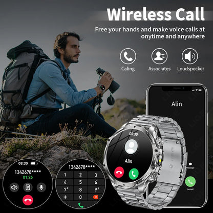 🔥 LIGE New Smart Watch 1.9” – Η Δύναμη στον Καρπό σου! 🔥