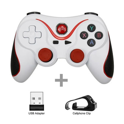🎮 Terios T3/X3 Ασύρματο Bluetooth Gamepad | Universal Controller για PS3, Switch, Android, iOS & PC | Turbo, Δόνηση & 6-Axis Gyroscope