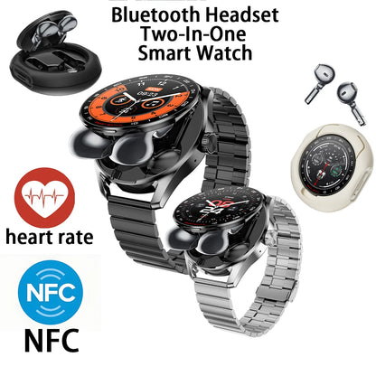 ⌚ GEJIAN D9 – Smart Watch με Ενσωματωμένα Bluetooth Ακουστικά 2-σε-1 | NFC, Κλήσεις, Καρδιακός Ρυθμός & Πολλαπλά Sports Modes