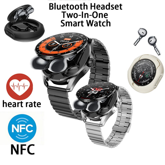 ⌚ GEJIAN D9 – Smart Watch με Ενσωματωμένα Bluetooth Ακουστικά 2-σε-1 | NFC, Κλήσεις, Καρδιακός Ρυθμός & Πολλαπλά Sports Modes
