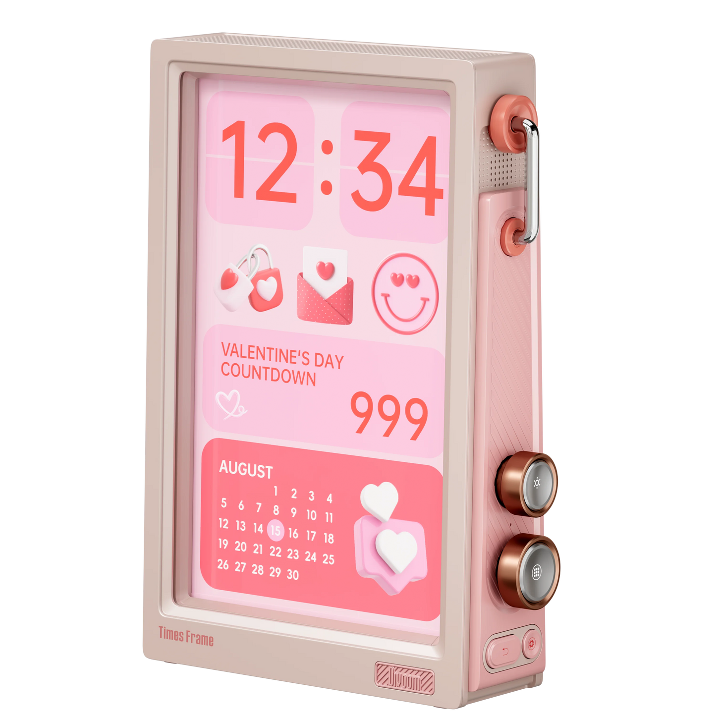 Divoom Times Frame Smart HD Screen 10.1” – Smart Digital Frame, Clock & Productivity Hub