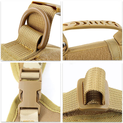 🎖️🐾 Tactical Puppy Harness & Leash – Σαμαράκι Ειδικού Τύπου για Μικρούς Σκύλους & Γατάκια 🐶🐱 Στιβαρό, ρυθμιζόμενο και άνετο – για εκπαίδευση, βόλτες & περιπέτεια!