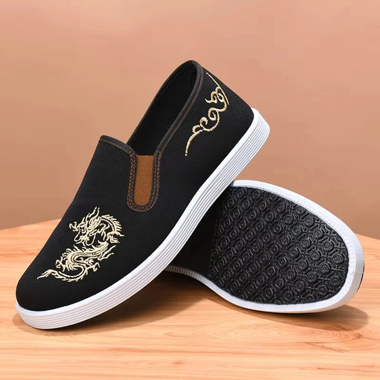 👟☀ Ανδρικά Sneakers Καμβά με Κέντημα – Άνεση & Στυλ για το Καλοκαίρι ☀👟