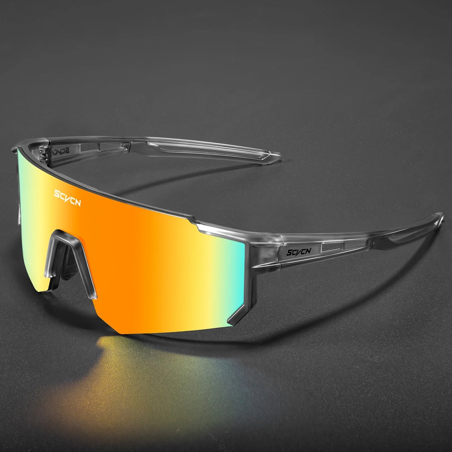 😎 SCVCN Outdoor Cycling Sunglasses – Αθλητικά Γυαλιά Ηλίου UV400 για Ποδηλασία, Τρέξιμο & Outdoor Sports | Unisex, Αντιχαρακτικά & Ανθεκτικά