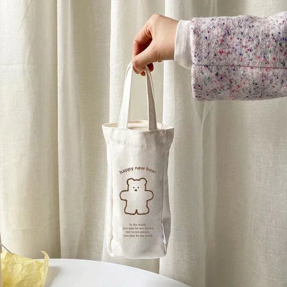 🐻 Bear Thermos Cup 350ml/450ml | Ανοξείδωτο Θερμός Μπουκάλι Νερού | Ιδανικό για Σπορ & Ταξίδια