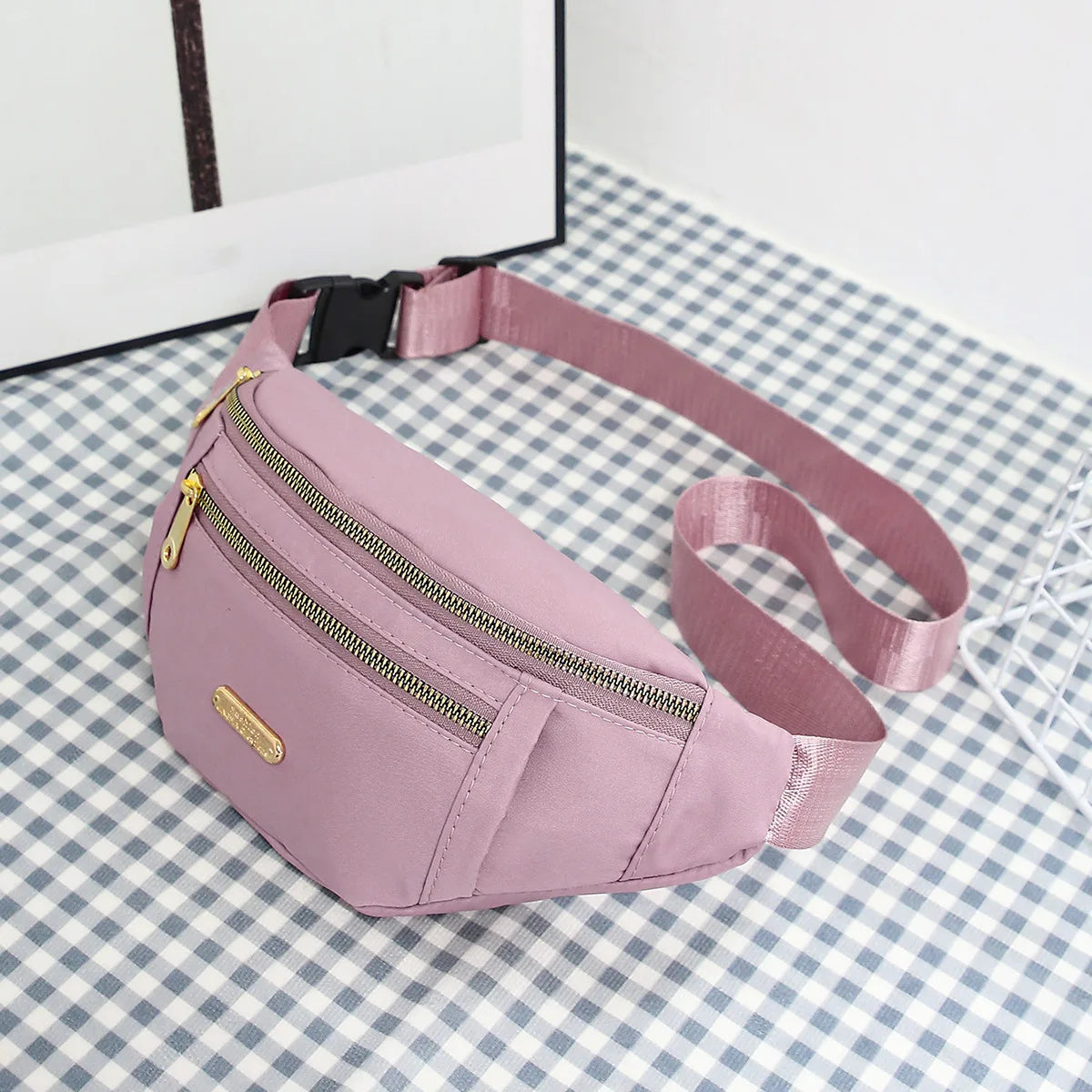 🎒💦 Fanny Pack – Αδιάβροχη Τσάντα Μέσης με Ρυθμιζόμενο Ιμάντα για Γυναίκες 👟✈️