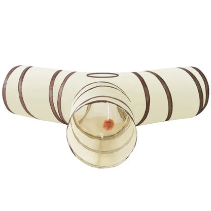 🐾 Παιχνιδιάρικο Τούνελ για Γάτες – Long T/Y Cat Tunnel | Διαδραστικό, Πτυσσόμενο & Ανθεκτικό Παιχνίδι για Εσωτερικούς Χώρους