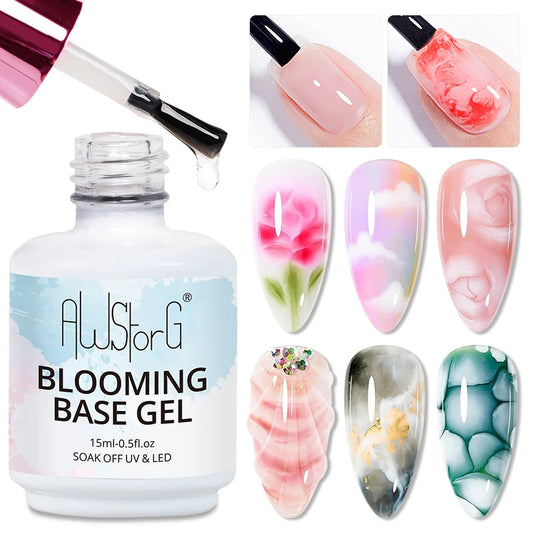 💅🌸 15ml Nail Blooming Gel – Blossom Effect για Εντυπωσιακά Nail Art 🎨✨