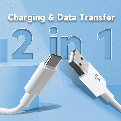 🔌 USB-A σε Type-C Καλώδιο – 3A Fast Charging & Data Transfer Γρήγορη φόρτιση και αξιόπιστη μεταφορά δεδομένων για όλες τις Type-C συσκευές σου! ⚡📲