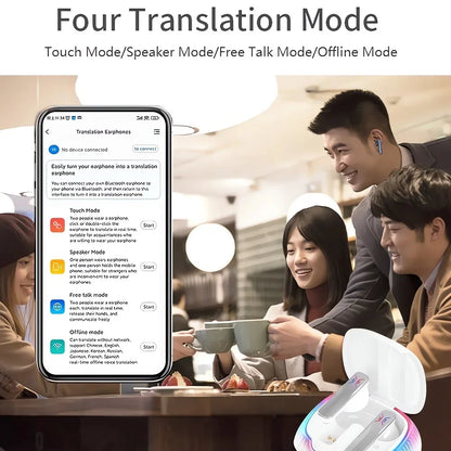 🎧🌍 Original 74 Languages Translator Earbuds – Μετάφραση σε πραγματικό χρόνο, στα αυτιά σου! 🎧🌍
