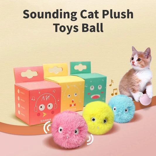Chirping Cat Balls 🐱🔊 | Birds, Frogs & Crickets Sounds 🐦🐸🦗 | Rolling EVA Plush Balls 🧶 | Soft & Fun Teaser Toys ✅