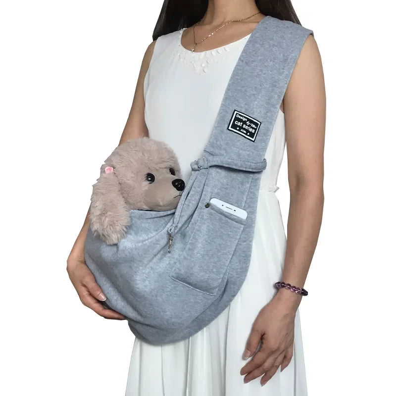 🎒🐾 Comfortable Pet Crossbody Sling Bag – Φορητή Τσάντα Μεταφοράς για Σκύλους & Γάτες 🐶🐱 Η ιδανική λύση για μεταφορά μικρών κατοικιδίων με άνεση και στυλ!