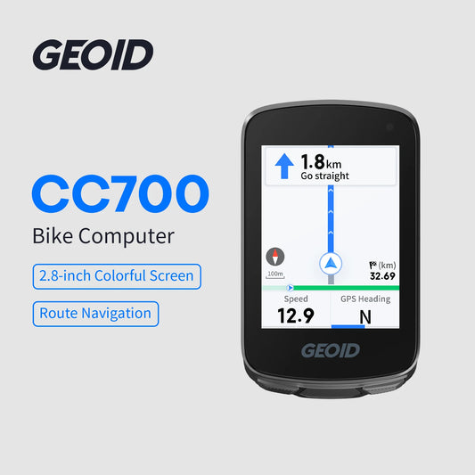 🚴📍 GEOID CC700 GPS Bike Computer – 2.8'' Color Screen με Route Navigation & WiFi