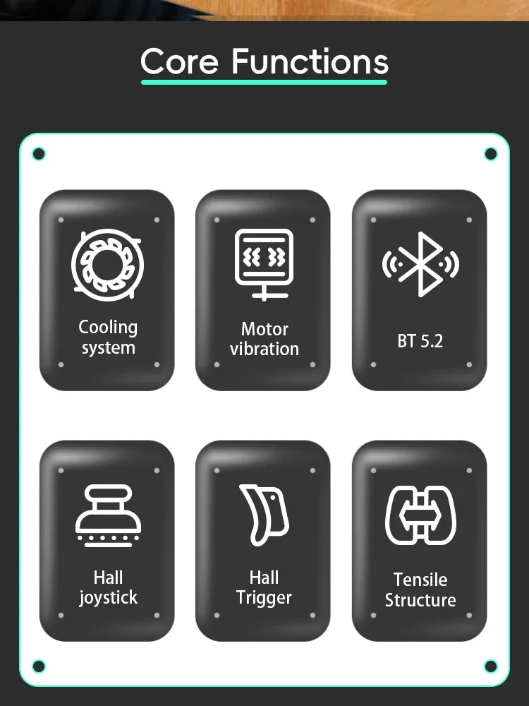🎮 DATA FROG X3 – Ασύρματο Game Controller για Android, Nintendo Switch & PC