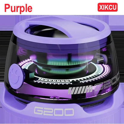 🔊✨ XIKCU G200 Portable Bluetooth Speaker – Mini Ηχείο με RGB Φωτισμό & Μαγνητική Στήριξη 🎶