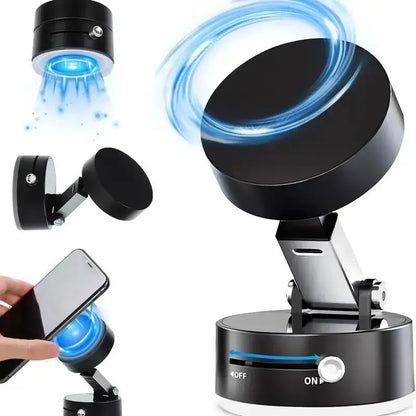 📱🧲 Magnetic Phone Holder Stand – Ρυθμιζόμενη & Πτυσσόμενη Βάση με Ισχυρή Βεντούζα & Vacuum Adsorption