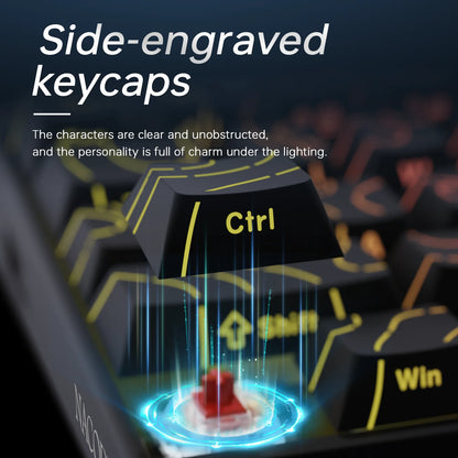 ⌨️🔥 Ajazz Nacodex NK68 Mechanical Keyboard – 68 Keys RGB (Wired) 🎮💼