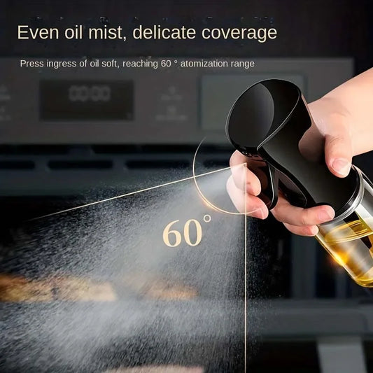🫒🥗 Kitchen Oil Spray Bottle – 200ml / 300ml / 500ml 🍳 Επαναγεμιζόμενο Μπουκάλι Ψεκασμού για Μαγειρική, BBQ & Baking