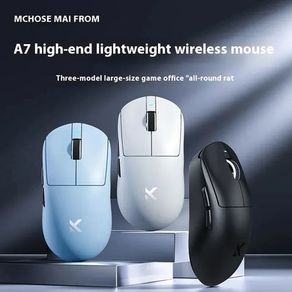 🎮🖱️ MCHOSE A7 Ultra Wireless Gaming Mouse – Απόλυτη ακρίβεια στα χέρια σου! Επαγγελματικό gaming με 8K polling rate, PAW3950 sensor και σχεδιασμό για μεγάλα χέρια! 👑🔥