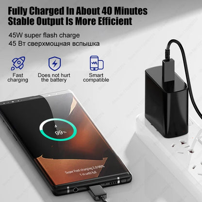 ⚡🔌 QWQ PD 45W USB-C Cable 🚀📱 (5A Fast Charging – Data Transfer)
