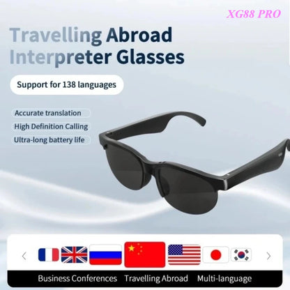 🕶 XG88 Pro AI Intelligent Translation Glasses – Στυλ, Άνεση & Τεχνολογία