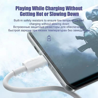 ⚡🔌 NNBILI Καλώδιο USB Type-C 100W 10A – Super Fast Charging 📱 Για Huawei, OPPO, vivo, iQoo (1–3 τεμάχια)