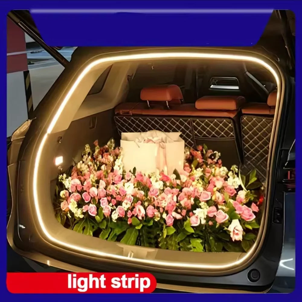 🚗✨ High Brightness Car Trunk LED Lighting – Automatic Sensor Operation (2M / 4M) ✨🚗