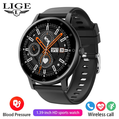 ⌚ LIGE Round Smartwatch – Κομψότητα & Δυνατότητες σε ένα ρολόι! ⌚
