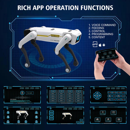 🤖🐶 Intelligent AI RC Robot Dog – Voice Dialogue & APP Remote Control