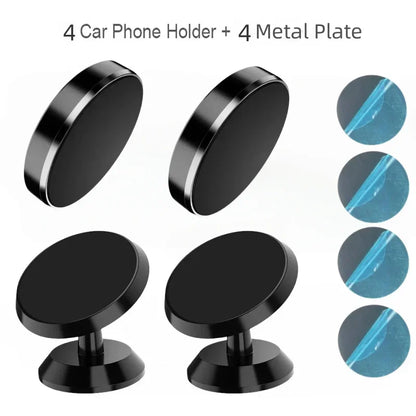 📱🧲 Μαγνητική Βάση Κινητού για Αυτοκίνητο – Universal Car Phone Holder (Περιστρεφόμενη ή Σταθερή) 🚗