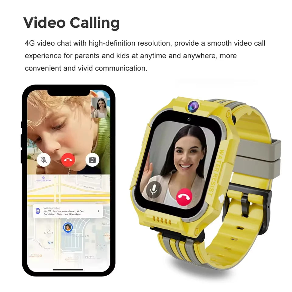 🆕 World Premiere 2025 – Smartwatch Παιδιών με 4G/5G, GPS & NFC