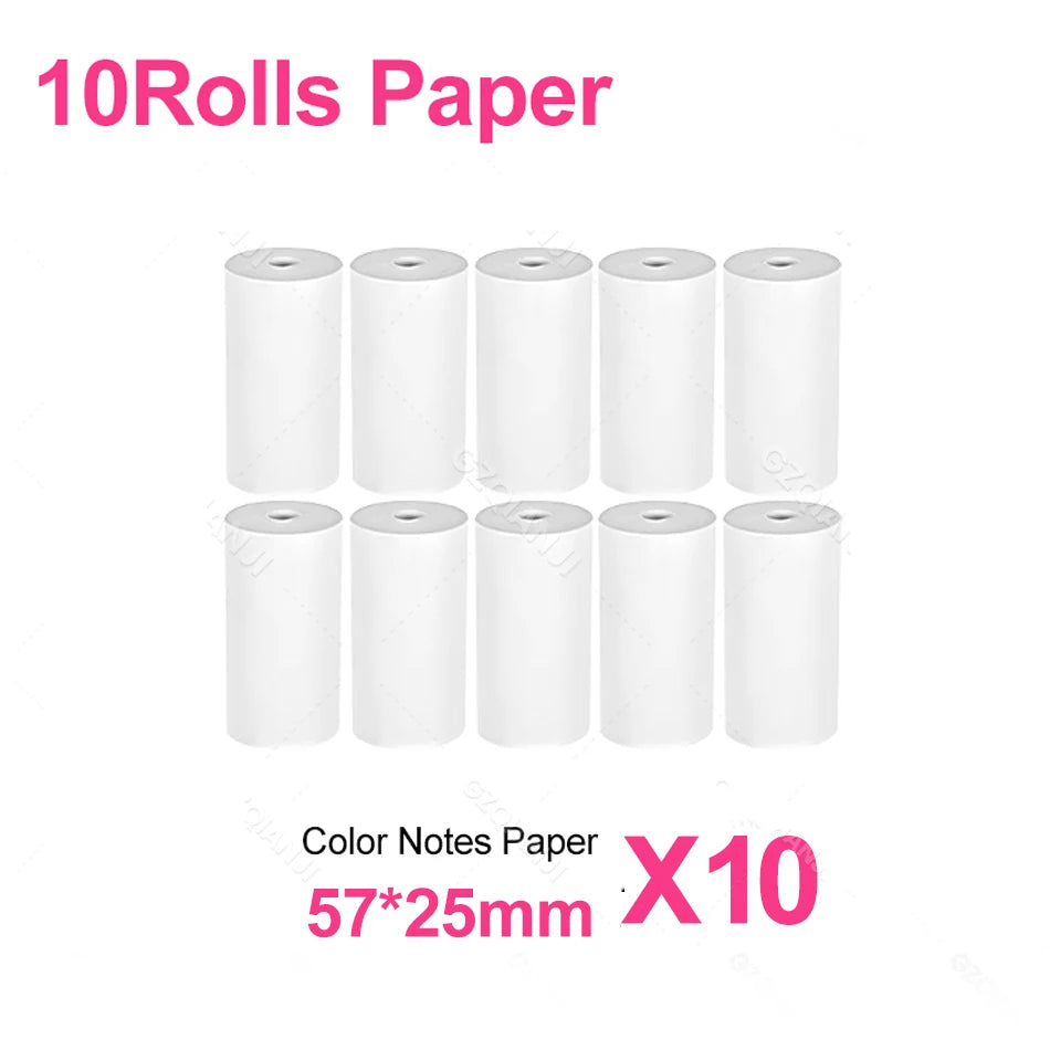 🖨️ 58mm Photo Label Mini Thermal Printer – Φορητός Εκτυπωτής Αυτοκόλλητων & Ετικετών μέσω Bluetooth