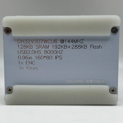 ⌨ O3C SayoDevice OSU Rapid Trigger Keyboard Hall Effect Magnetic Pink Switches • 8000Hz • Rapid Trigger • 0.05mm • Knob & IPS Screen • Copy/Paste Shortcuts