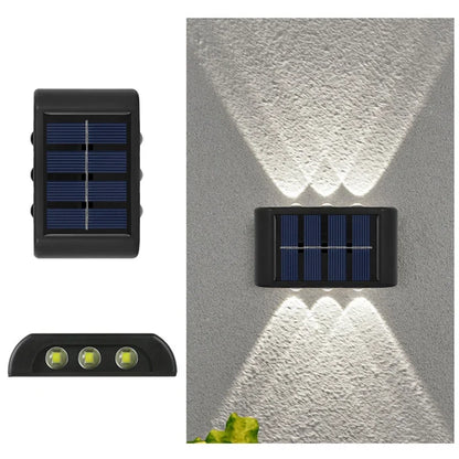 ☀️ Solar LED Απλίκα Εξωτερικού Χώρου – Αδιάβροχη IP65 με Αυτόματη Λειτουργία 🌙✨