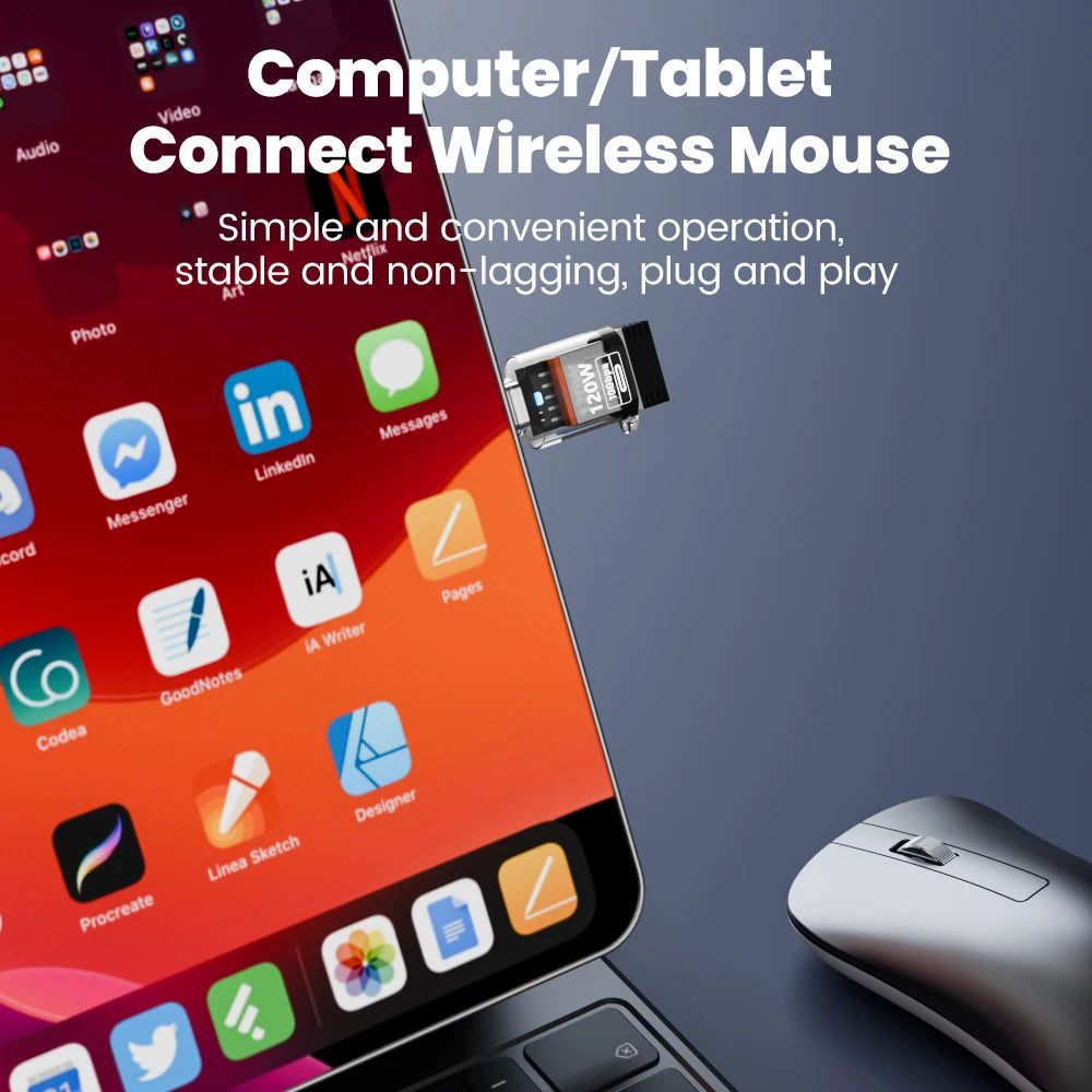 Olaf 120W USB-A Type-C OTG Adapter (USB 3.2) – Ταχεία Φόρτιση & Μεταφορά Δεδομένων