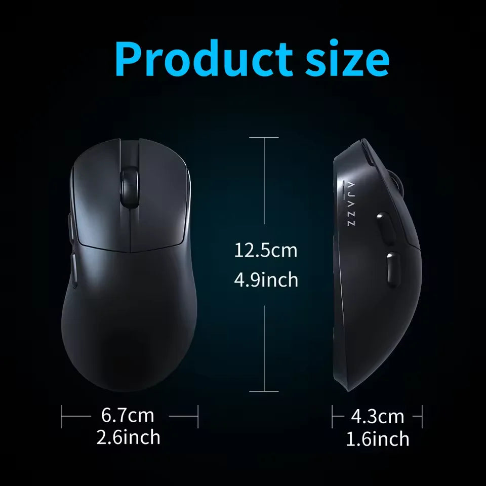 🖱️🔥 AJAZZ AJ179 V2 / V2 MAX Wireless Gaming Mouse – 12.000 DPI | PAW3311 | Magnetic Charging Base 🎮✨