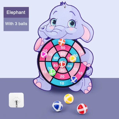 🎯✨ Εκπαιδευτικό Παιχνίδι Dart Board με Sticky Balls – Montessori Παιχνίδι για Παιδιά 3+ 🎁
