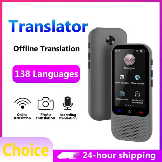 🌍💬 AI Translator Device – Μετάφραση 138+ Γλωσσών με ChatGPT 🌍💬