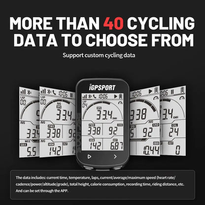 🚴 GPS Bike Computer iGPSPORT BSC100S – Ασύρματο Κοντέρ Ποδηλάτου με Χρονόμετρο & Οδόμετρο 📊✨