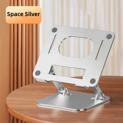📱💻 Phone & Tablet Adjustable Stand – Αλουμινένια Αναδιπλούμενη Βάση έως 17’’ 🎯