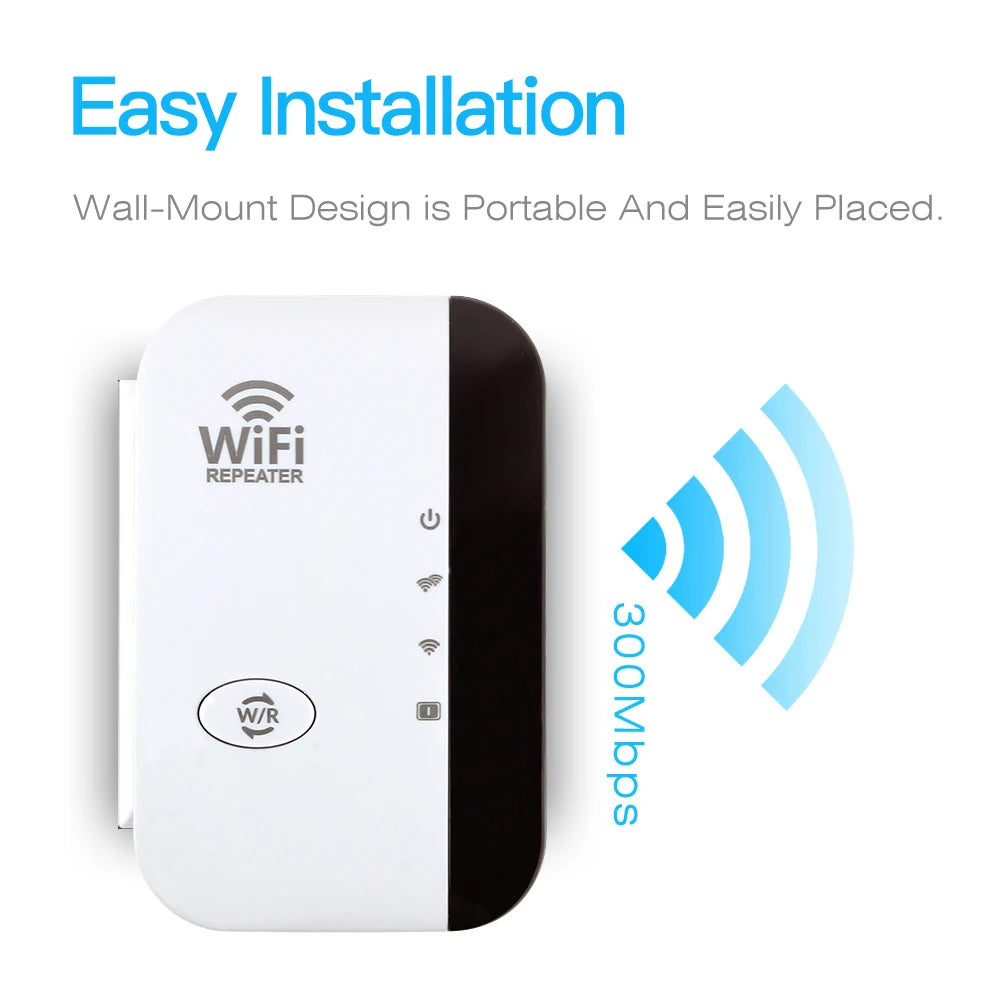 📶✨ FENVI 300Mbps WiFi Repeater – Ενισχυτής Σήματος & Extender με WPS ✨📶