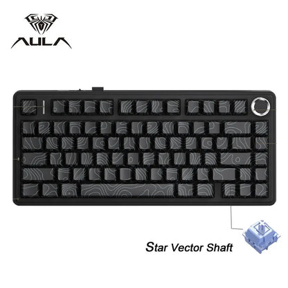 AULA F75 Gaming Mechanical Keyboard RGB – 75% Wireless Layout